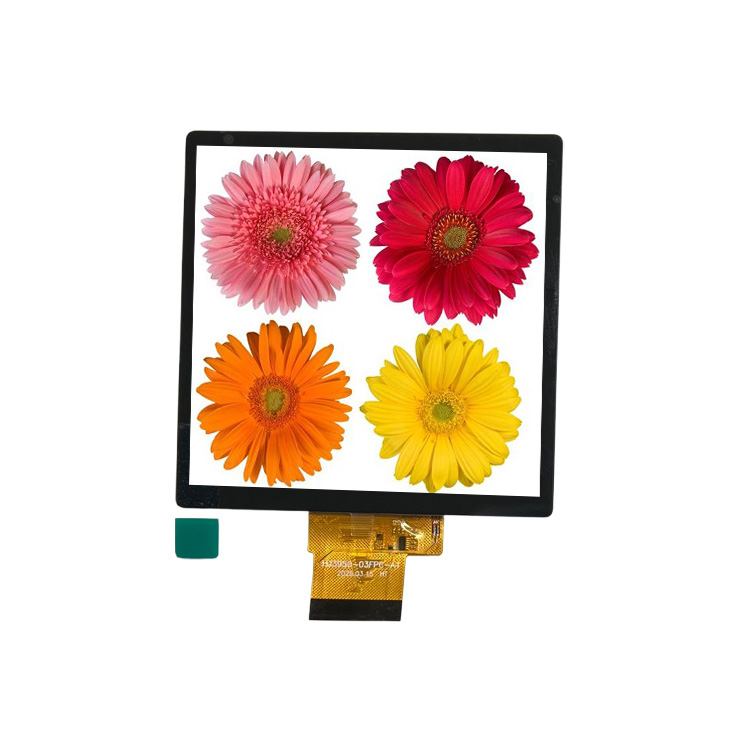 Màn hình LCD vuông 3,95 inch 480*480 Quá trình Incell dẫn đến hướng tương lai của bảng điều chỉnh nhiệt