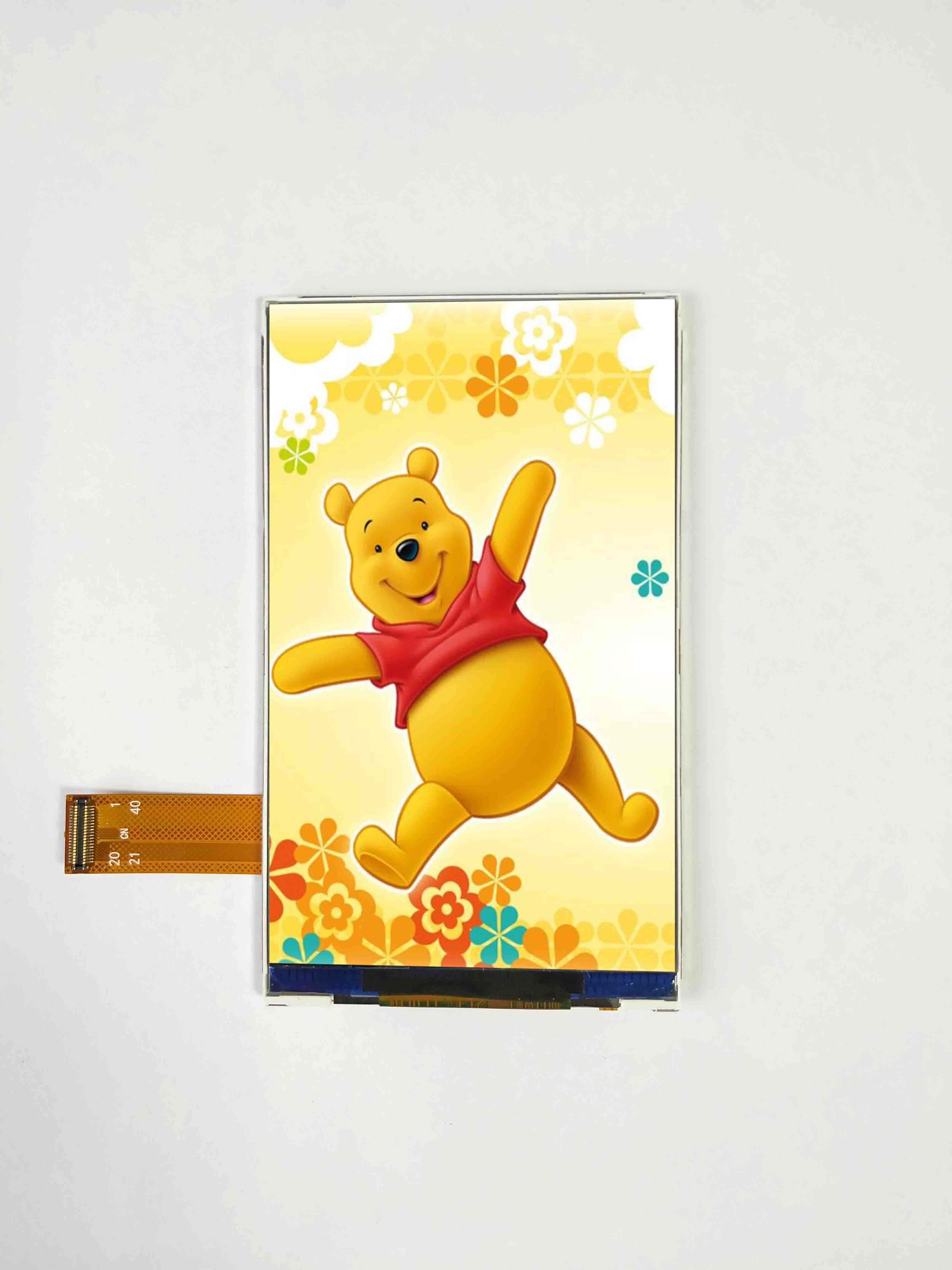 LCD INCELL 3,97 inch với độ phân giải 480*800 và hỗ trợ giao diện SPI/MCU