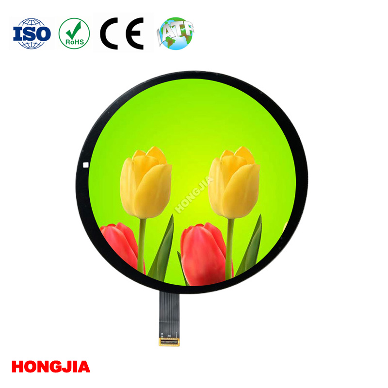 Màn hình LCD tròn 5 inch 1080*1080, giao diện MIPI với cụm màn hình cảm ứng điện dung đa điểm GT911