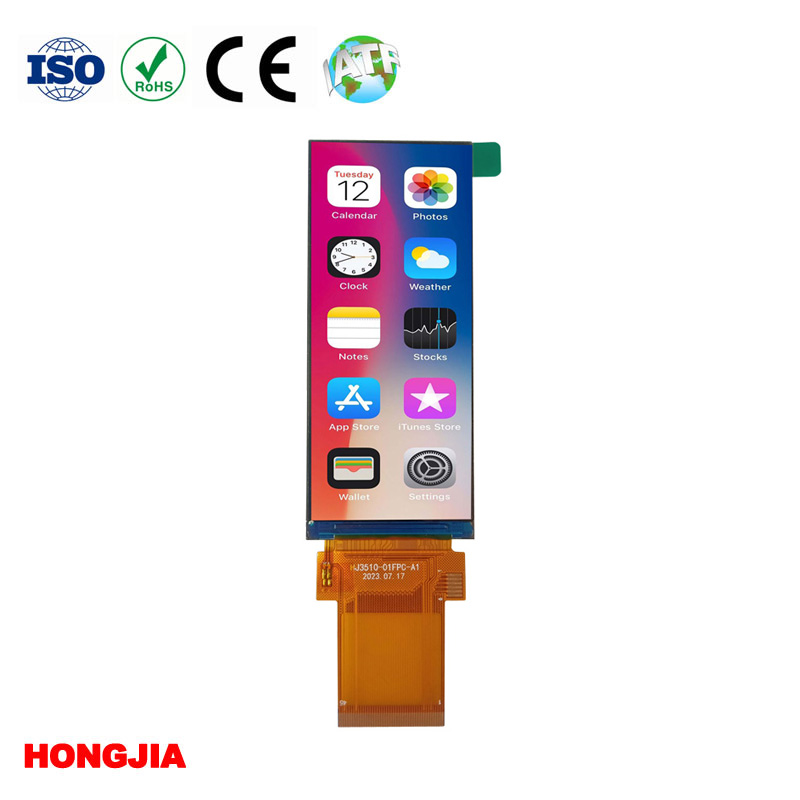Được các kỹ sư phần cứng hàng đầu khuyên dùng, màn hình dạng thanh 3,51 inch này có độ phân giải 340*800 và hỗ trợ cả giao diện MIPI và RGB.