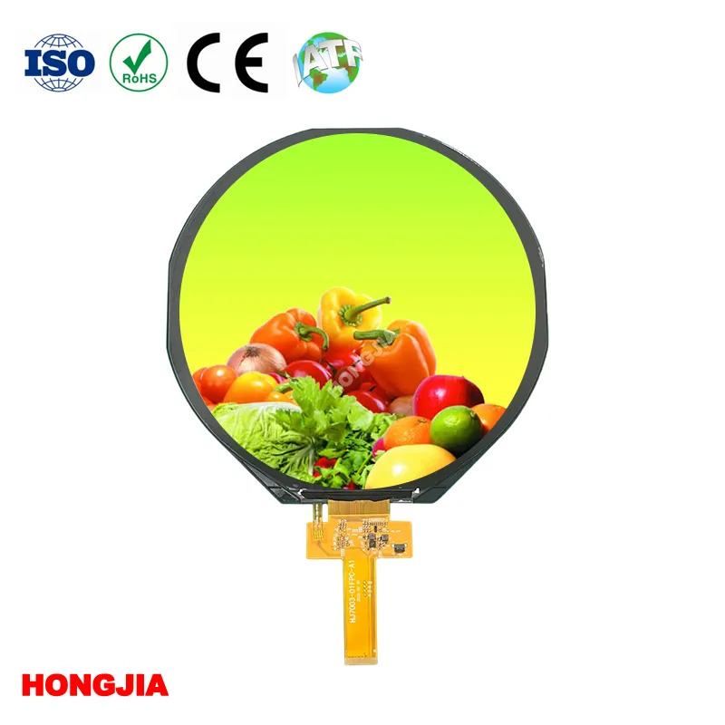 Màn hình LCD tròn 7 inch (Độ phân giải 1080x1080, Giao diện MIPI) lấp đầy khoảng trống trên thị trường màn hình tròn cỡ trung
